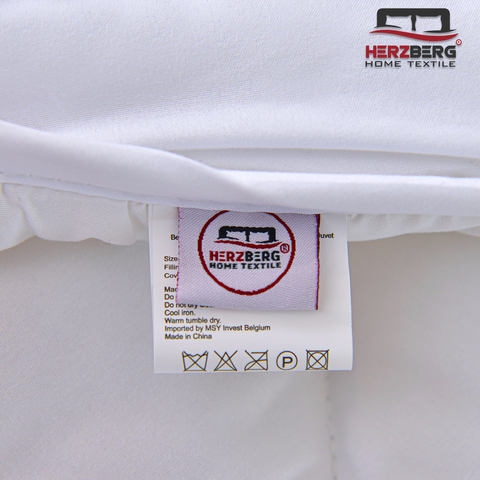 Hezberg Textile Herzberg Hg-24267Wd: 4 Sterren Kwaliteit Wit Dekbed - 240X200Cm