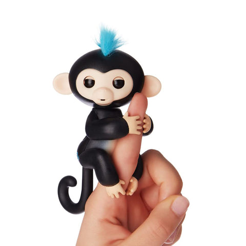 Cenocco Finger Toy Happy Monkey Black
