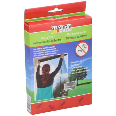 Guard'n Care Ed-57868: Raamklamboe En Anti-Insectenbeschermingsscherm - 130X150Cm