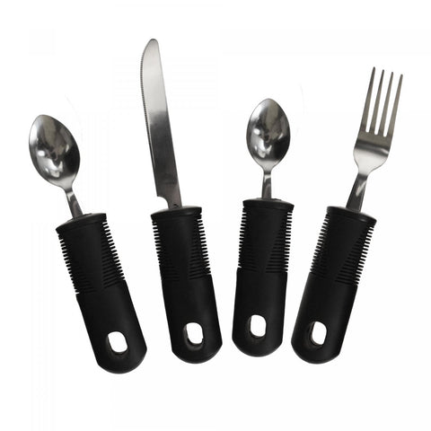 Wellys Gi-041880: 4-Piece Comfort Grips Senior Cutlery Set