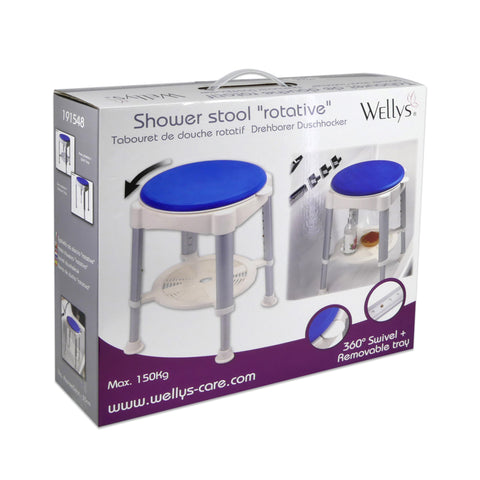 Wellys Swivel Shower Stool